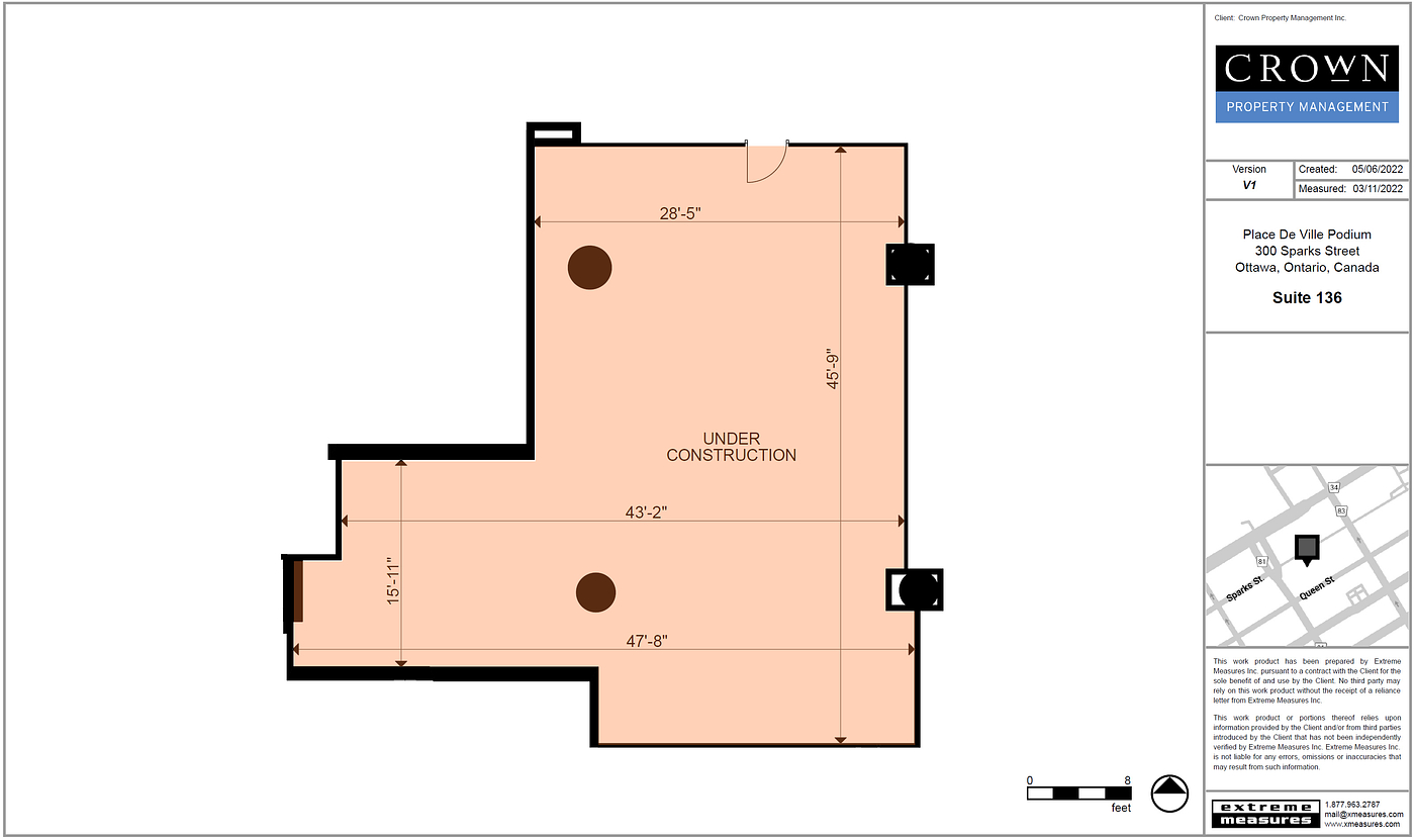 136 - 320 Queen Street, Ottawa, ON floorplan