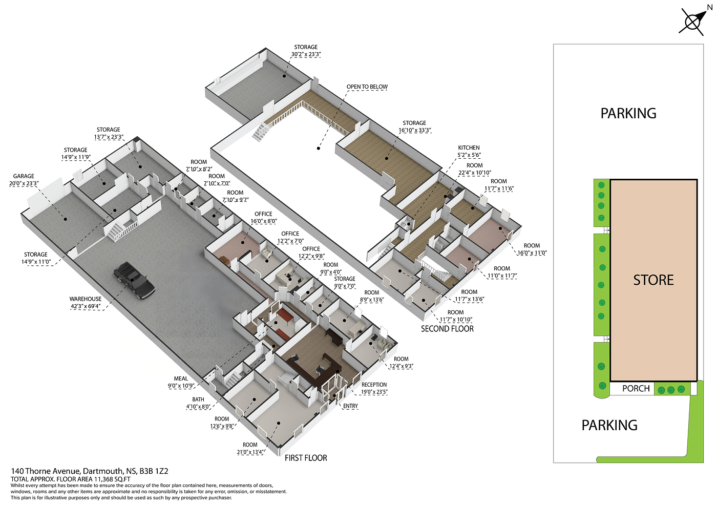 140 Thorne Avenue, Dartmouth, NS floorplan