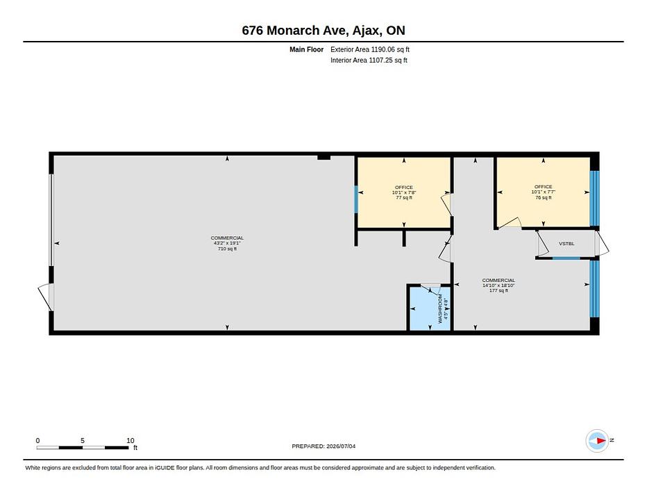 1 - 676 Monarch Avenue, Ajax, ON