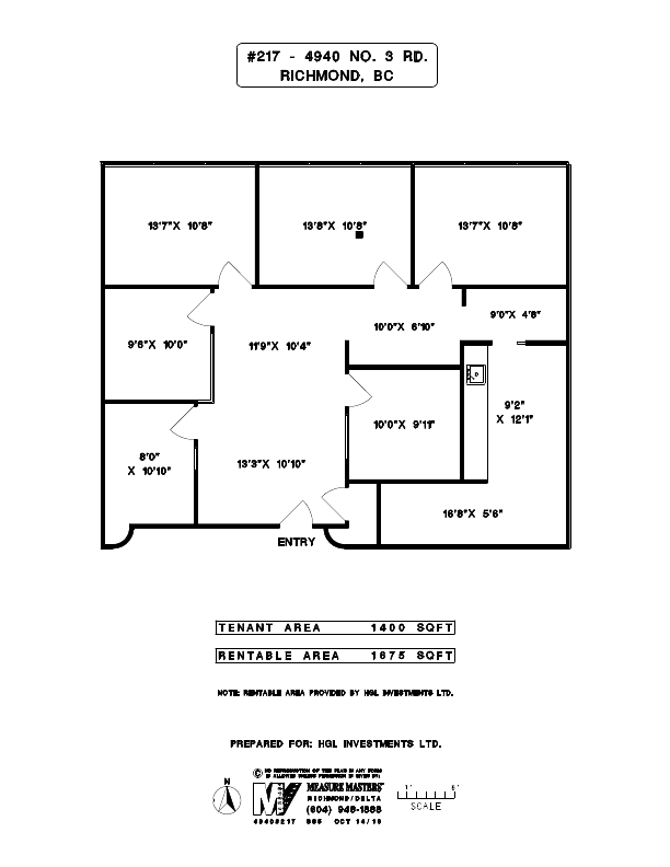 217 - 4940 Number 3 Road, Richmond, BC floorplan