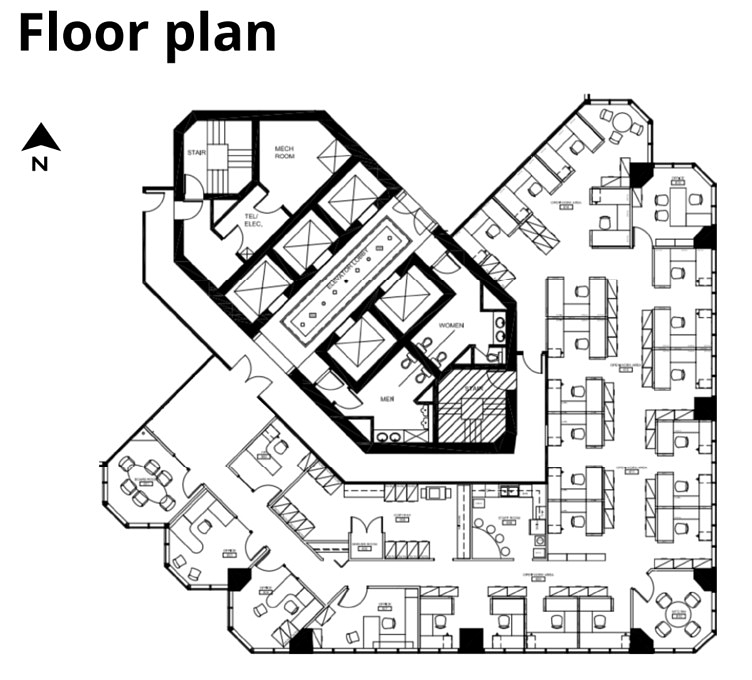 1850 - 1040 West Georgia Street, Vancouver, BC floorplan