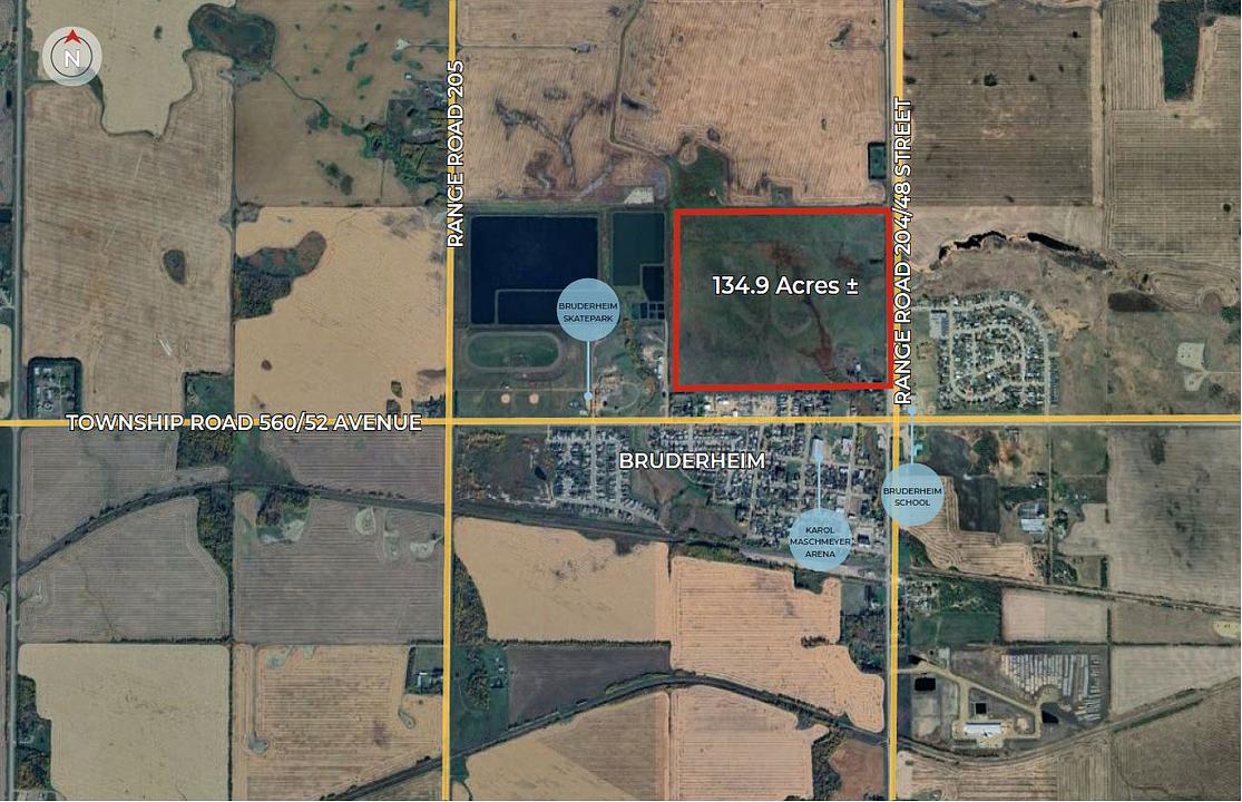 RR 204 & 48 Street, Bruderheim, AB
