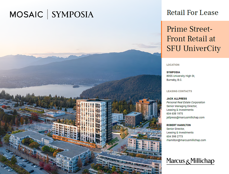 8955 University High Street, Burnaby, BC