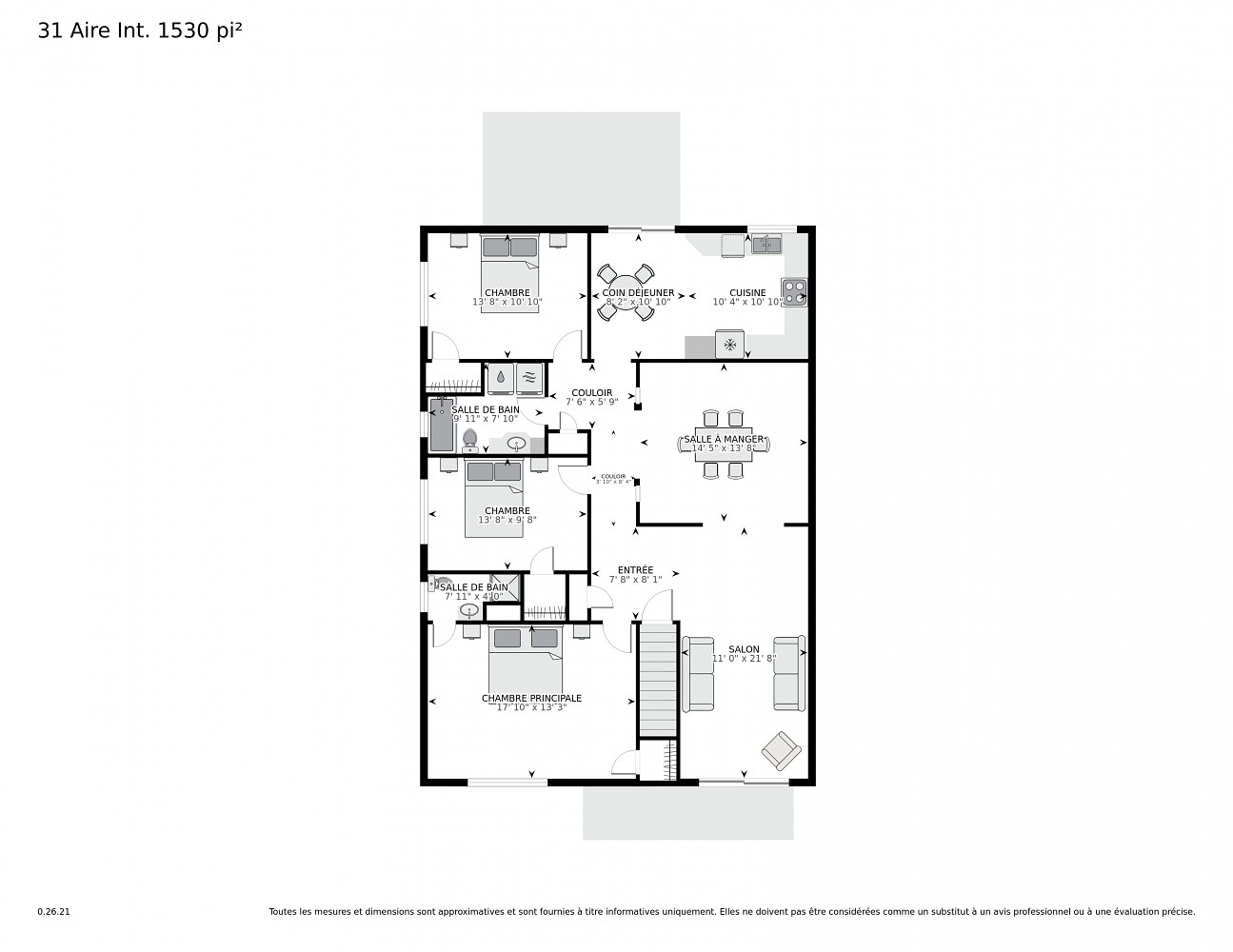 3 - 31 Rue Northview, Montréal-Ouest, QC floorplan