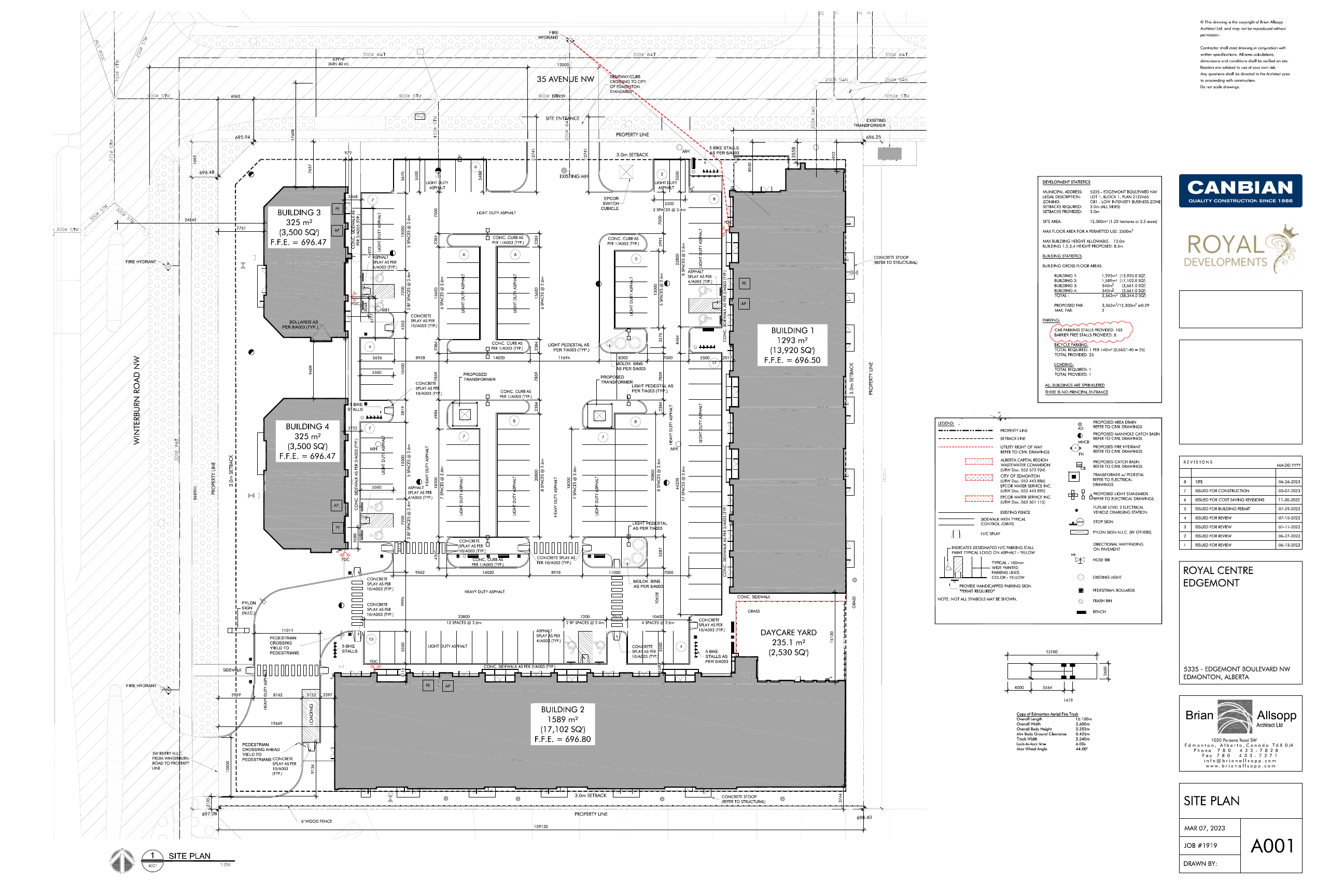 5363 - 5335 Edgemont Boulevard Northwest, Edmonton, AB floorplan