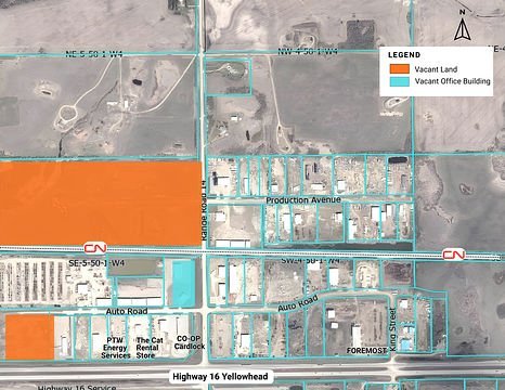 Township Road 502, County of Vermilion River, AB