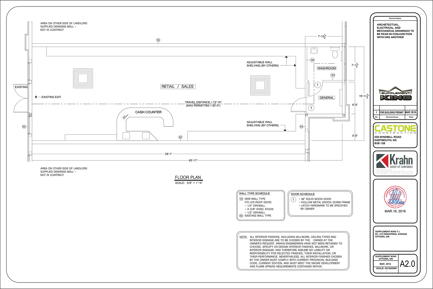 Unit 3 - 515 Industrial Avenue, Ottawa, ON floorplan