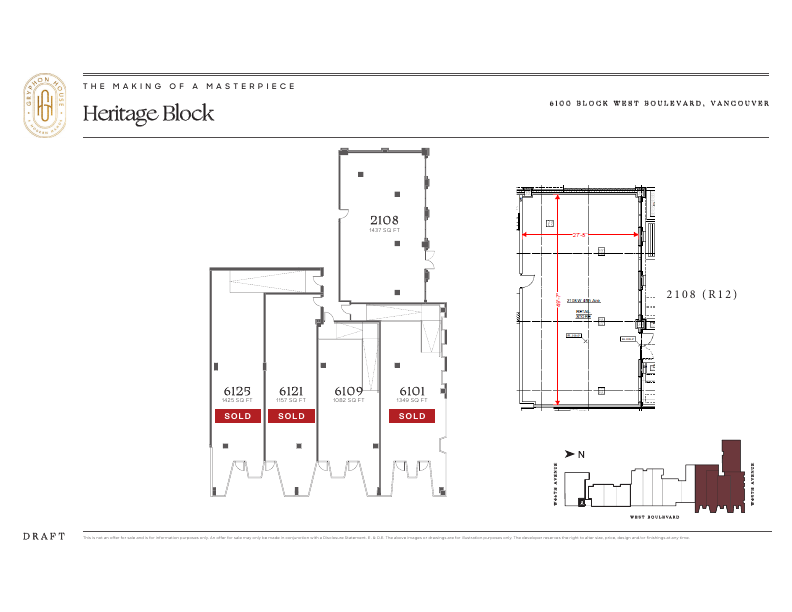 R12 - 2105 West 46th Avenue, Vancouver, BC floorplan