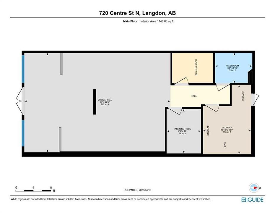 3 - 720 Centre Street North, Langdon, AB