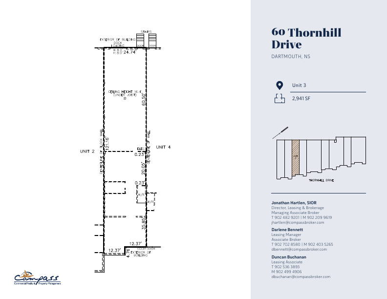 Unit 3 - 60 Thornhill Drive, Dartmouth, NS floorplan
