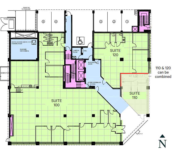 120 - 1701 Centre St NW, Calgary, AB floorplan