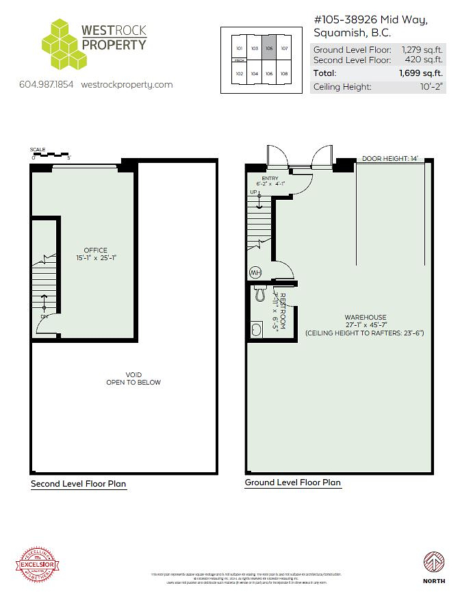 105A - 38926 Mid Way, Squamish, BC floorplan
