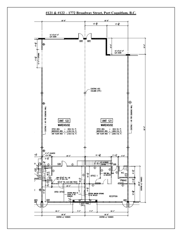 121/122 - 1772 Broadway Street, Port Coquitlam, BC floorplan