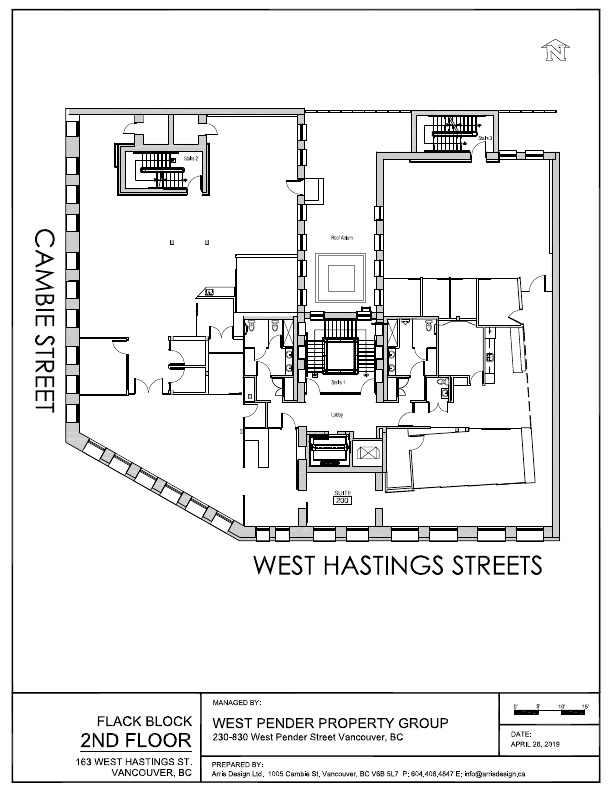 209 - 163 West Hastings Street, Vancouver, BC floorplan