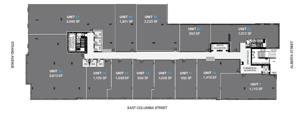 200 - 209 East Columbia Street, New Westminster, BC floorplan