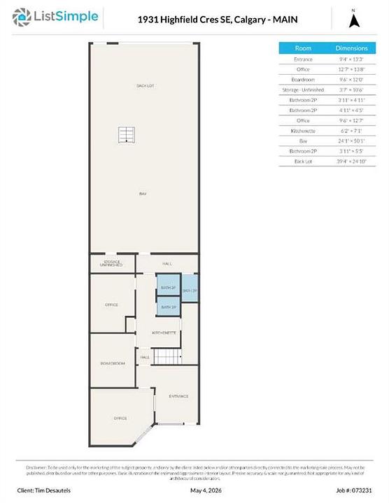 1931 Highfield Crescent Southeast, Calgary, AB