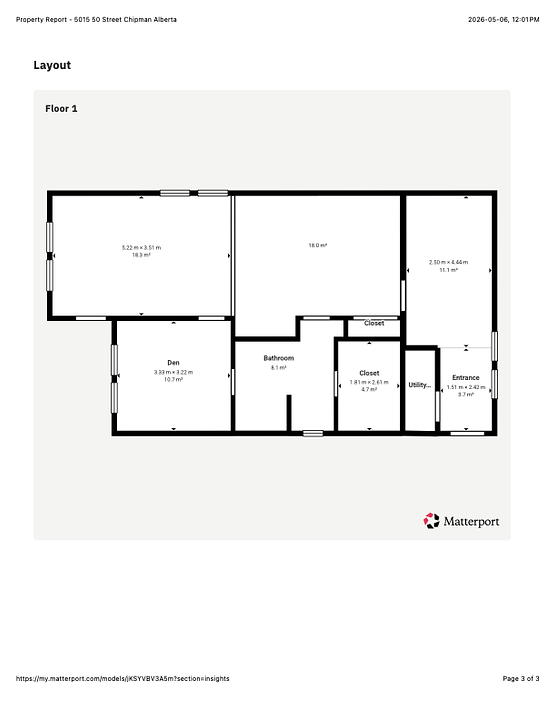 5015 50 Street, Chipman, AB