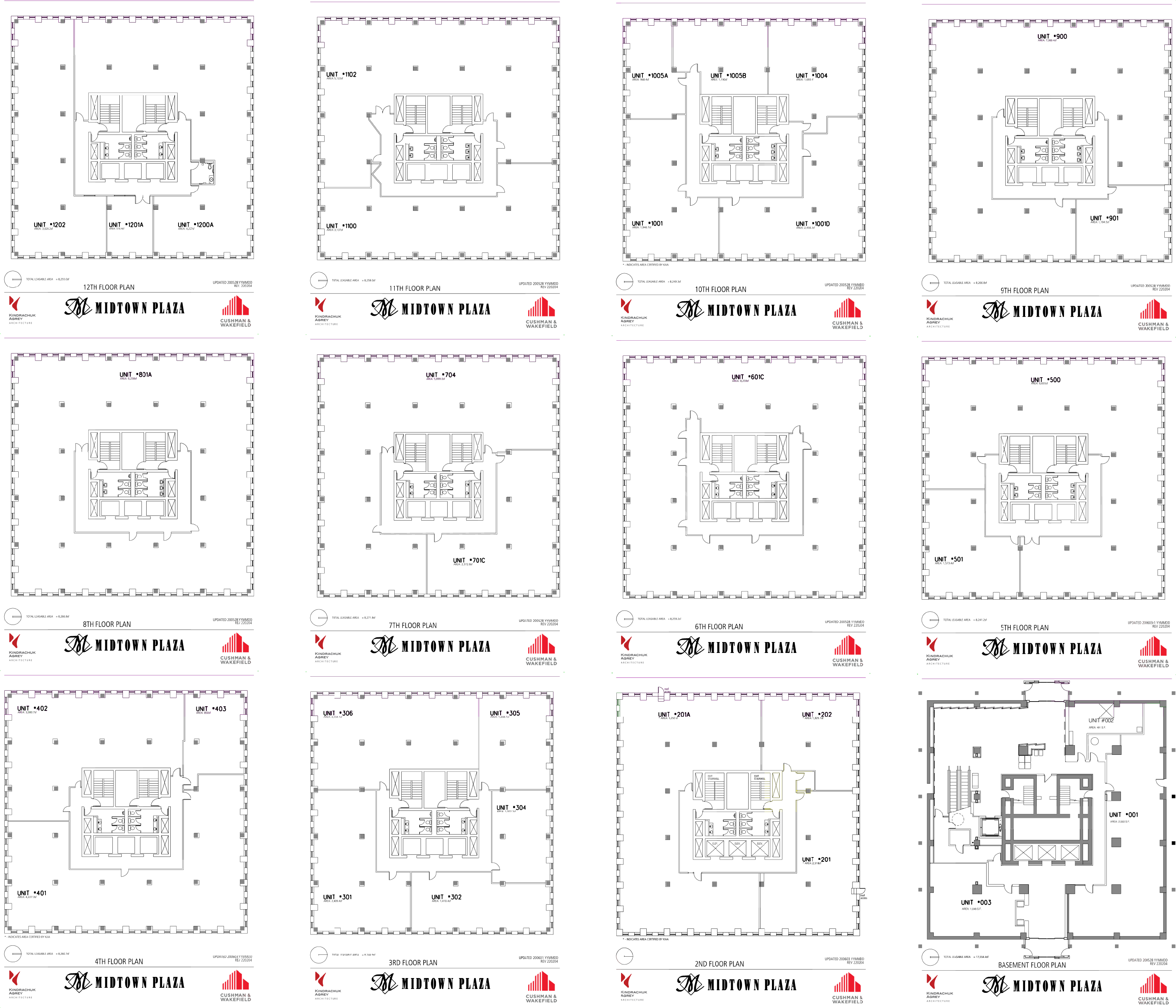 201 1st Ave South, Saskatoon, SK floorplan