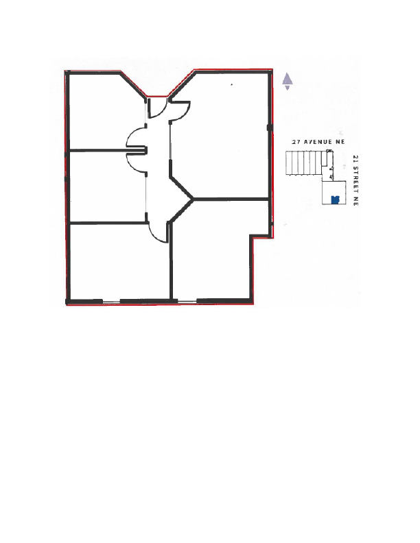 13E - 2115 27 Avenue Northeast, Calgary, AB floorplan