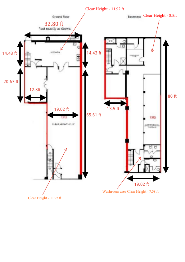 1312 King Street West, Toronto, ON floorplan