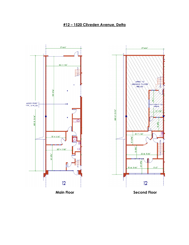 12 - 1520 Cliveden Ave, Delta, BC floorplan