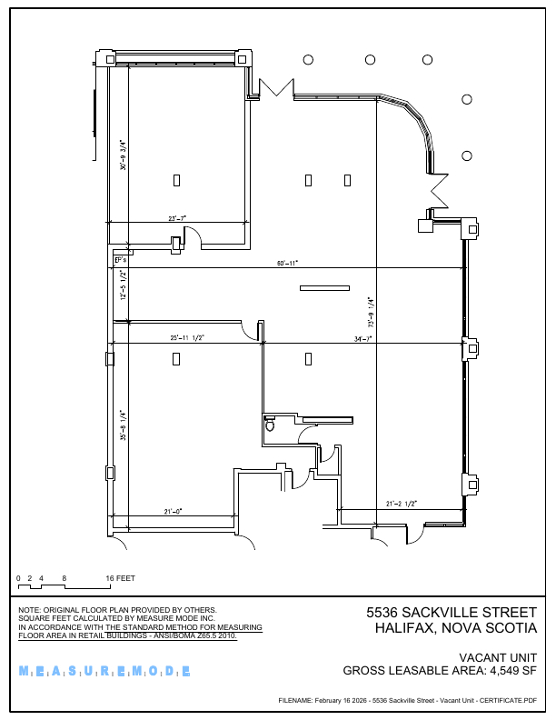 5536 Sackville St, Halifax, NS floorplan