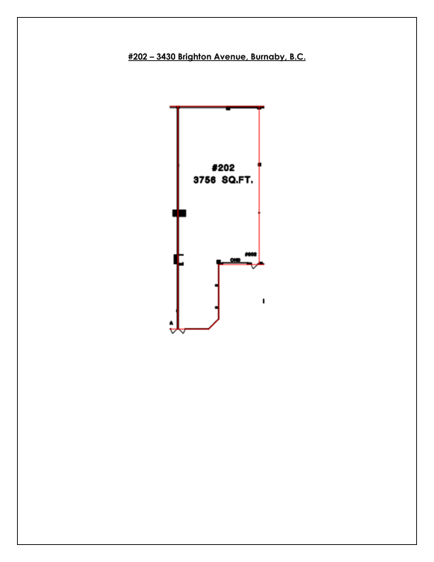 202A - 3430 Brighton Avenue, Burnaby, BC floorplan