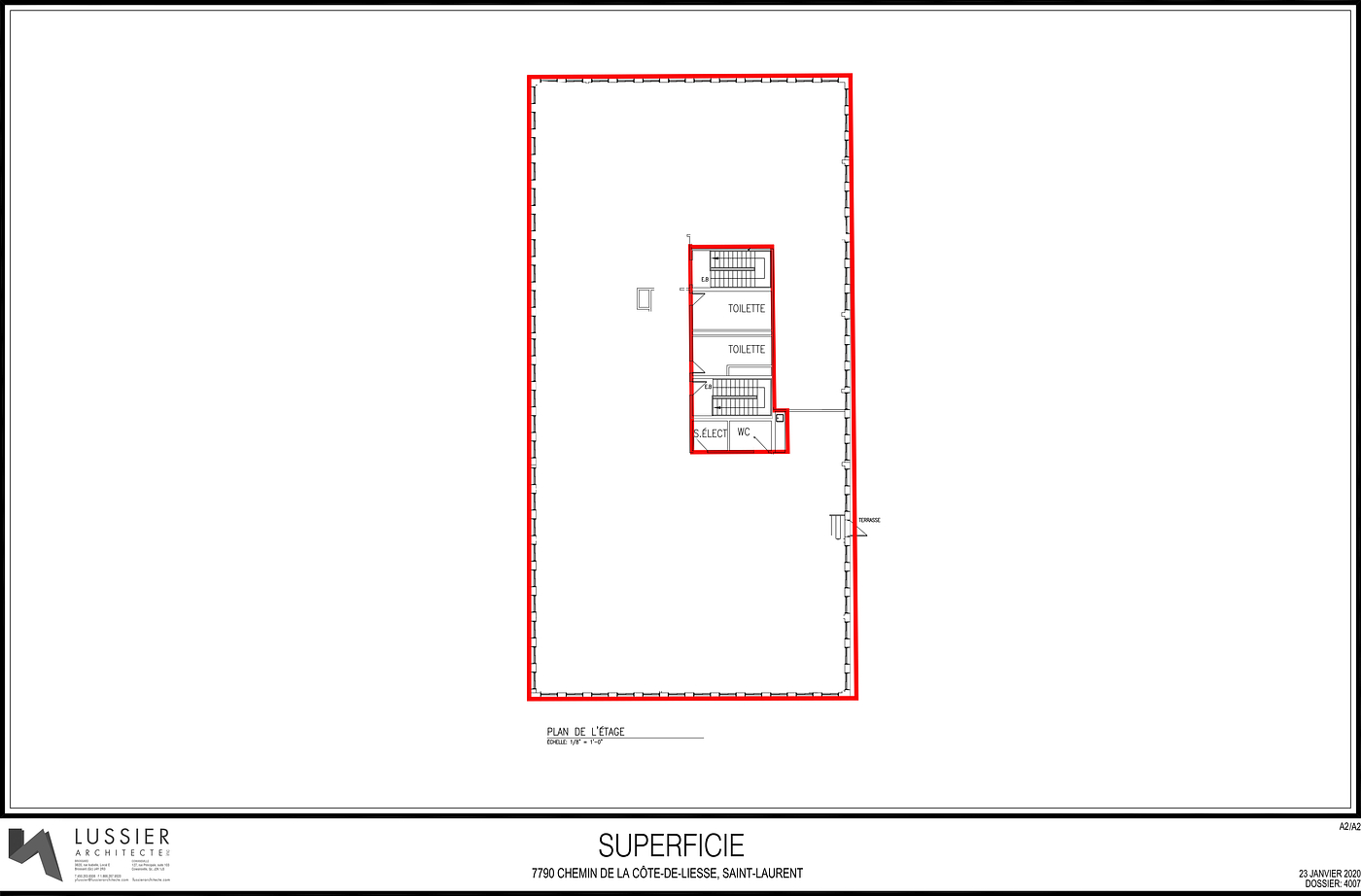 7790 Chemin de la Côte-de-Liesse, Montreal, QC floorplan