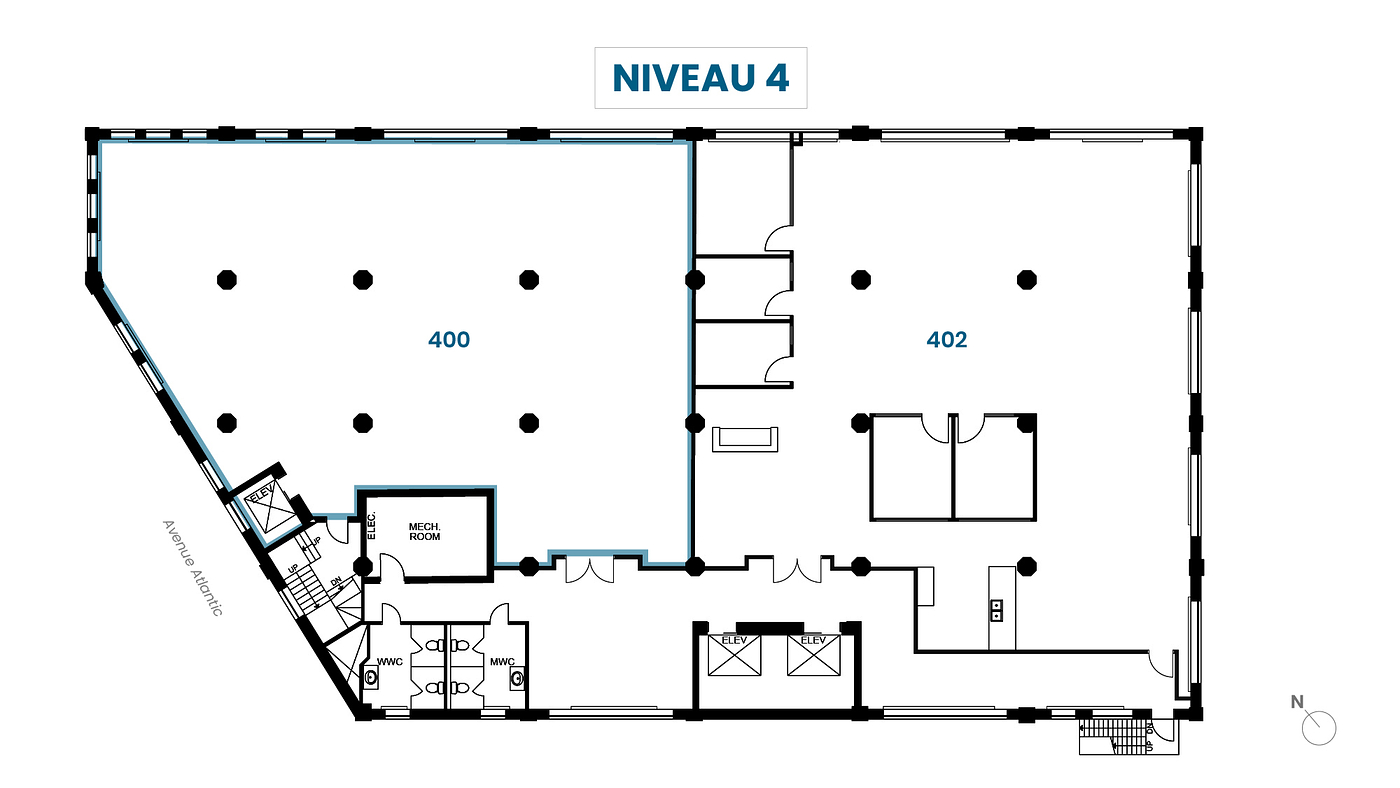 400 Avenue Atlantic, Montreal, QC floorplan