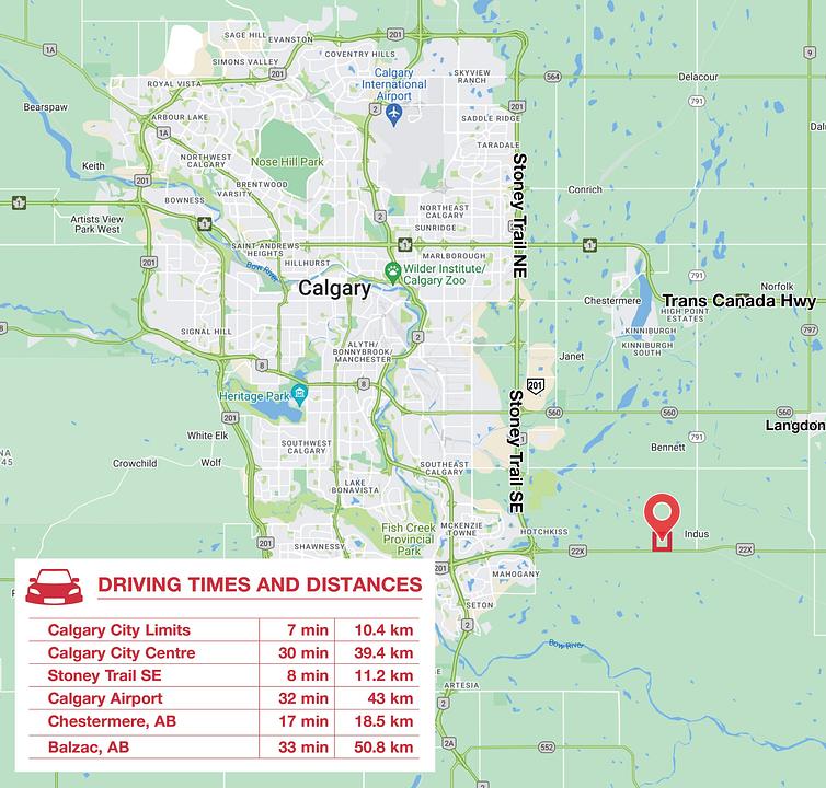 Township Rd 230, Indus, AB