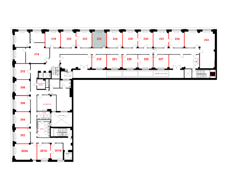 223 - 604 1 Street Southwest, Calgary, AB floorplan