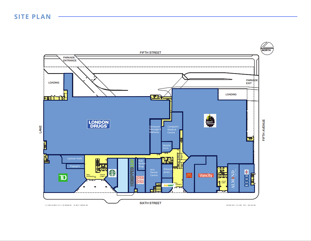 501 - 543 6th Street, New Westminster, BC floorplan