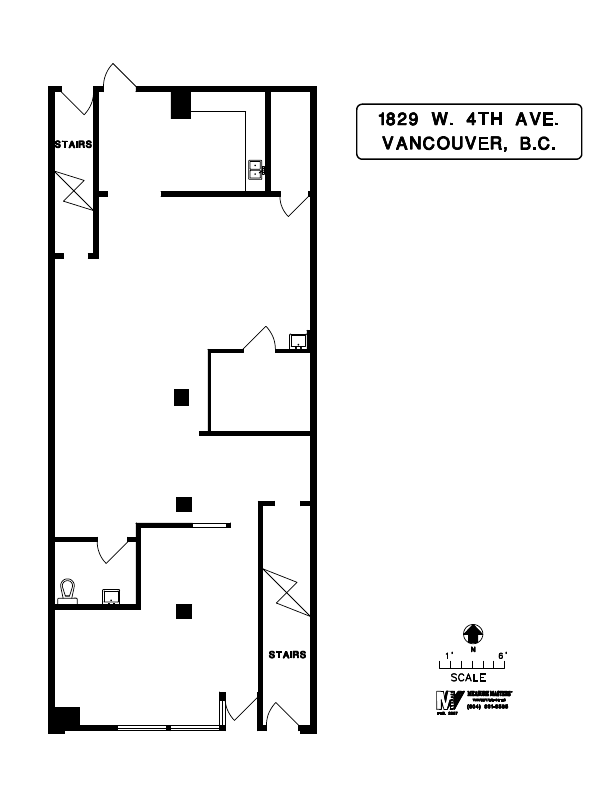 1829 - 1829 West 4th Avenue, Vancouver, BC floorplan
