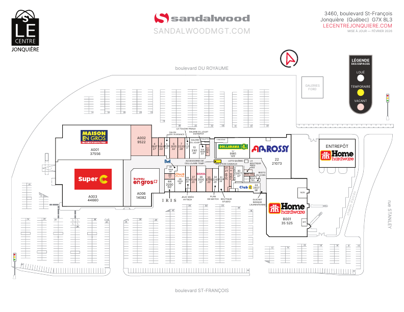 0004 - 3460 Boulevard Saint François, Saguenay, QC floorplan