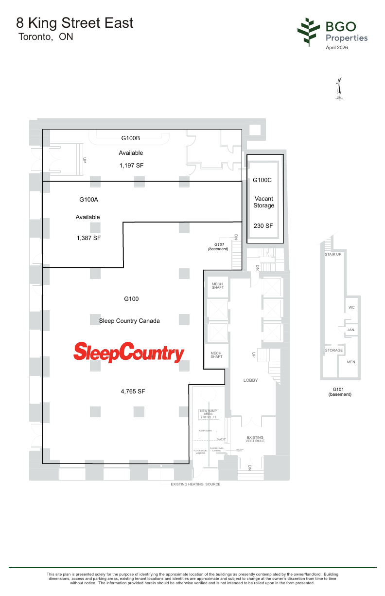 0208 - 8 King Street East, Toronto, ON floorplan