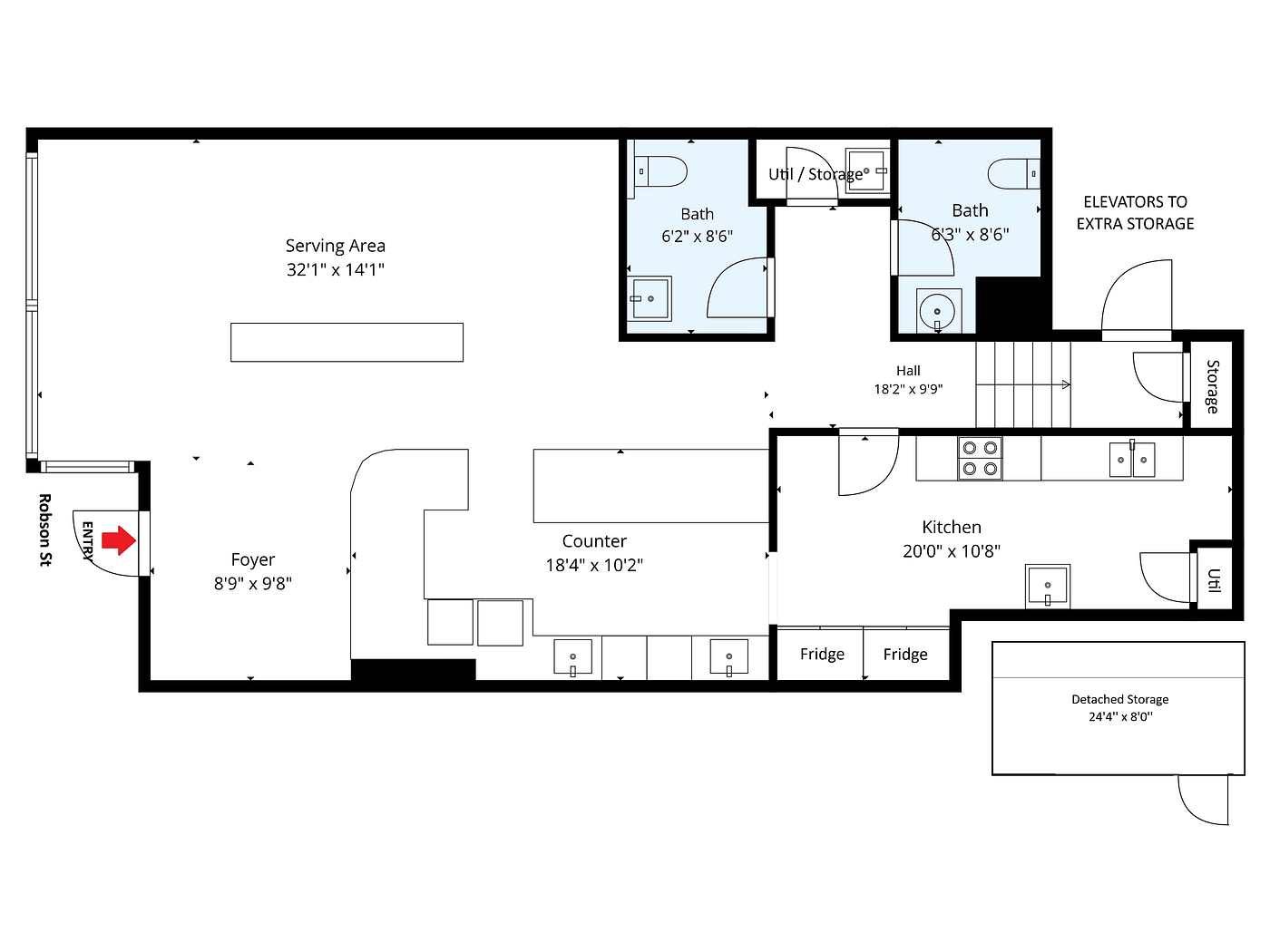 2 - 1510 Robson Street, Vancouver, BC floorplan