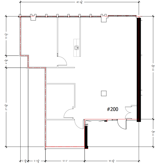 200 - 301 14 Street Northwest, Calgary, AB floorplan