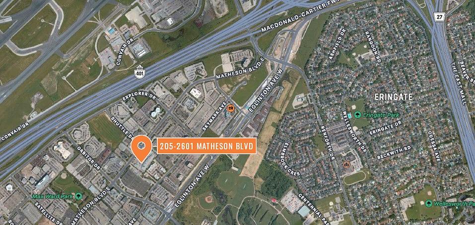 205 - 2601 Matheson Blvd E, Mississauga, ON