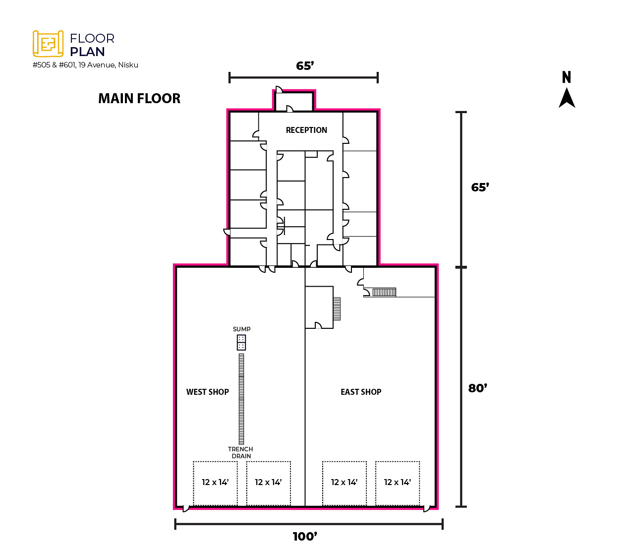 505 19 Avenue, Nisku, AB floorplan