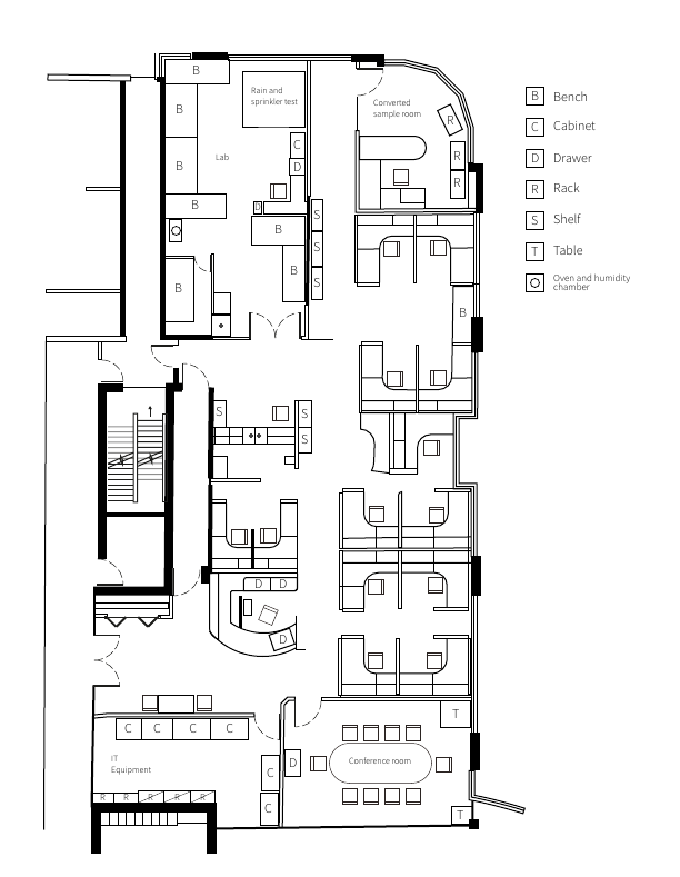130 - 13775 Commerce Parkway, Richmond, BC floorplan