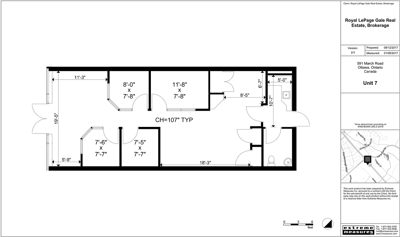 Unit 7 - 591 March Road, Ottawa, ON floorplan
