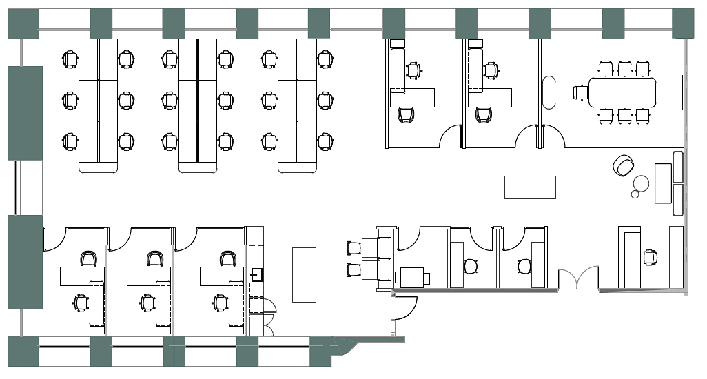 800 - 1075 W Georgia St, Vancouver, BC floorplan
