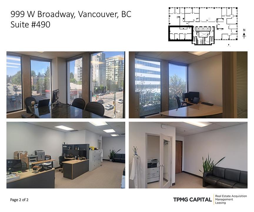 490 - 999 W Broadway, Vancouver, BC