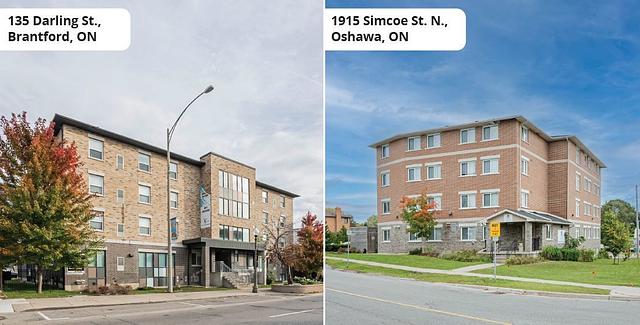 Student Housing Portfolio, Brantford & Oshawa, ON