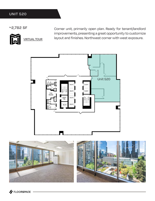 520 - 808 Nelson Street, Vancouver, BC floorplan