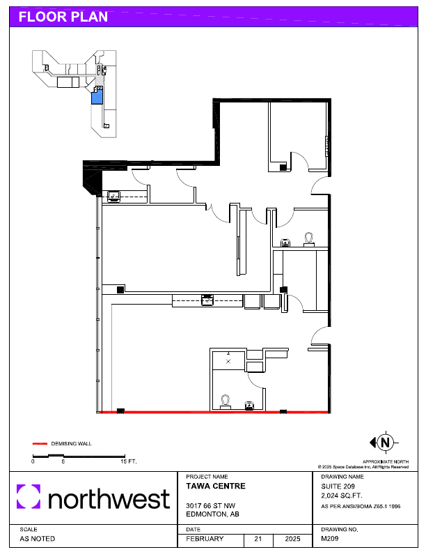 209 - 3017 66 St NW, Edmonton, AB floorplan