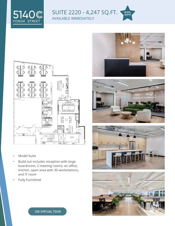 2220 - 5140 Yonge Street, Toronto, ON floorplan