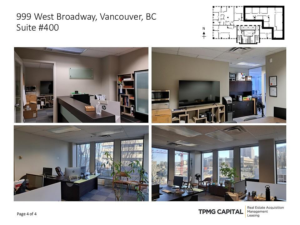 400 - 999 W Broadway, Vancouver, BC