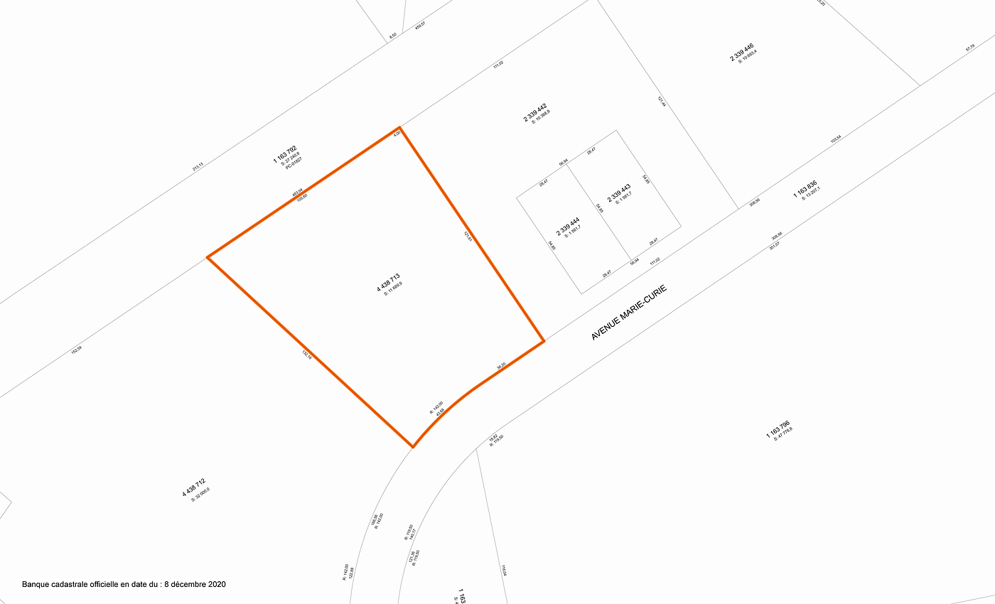 2620 Avenue Marie Curie, Montréal, QC floorplan