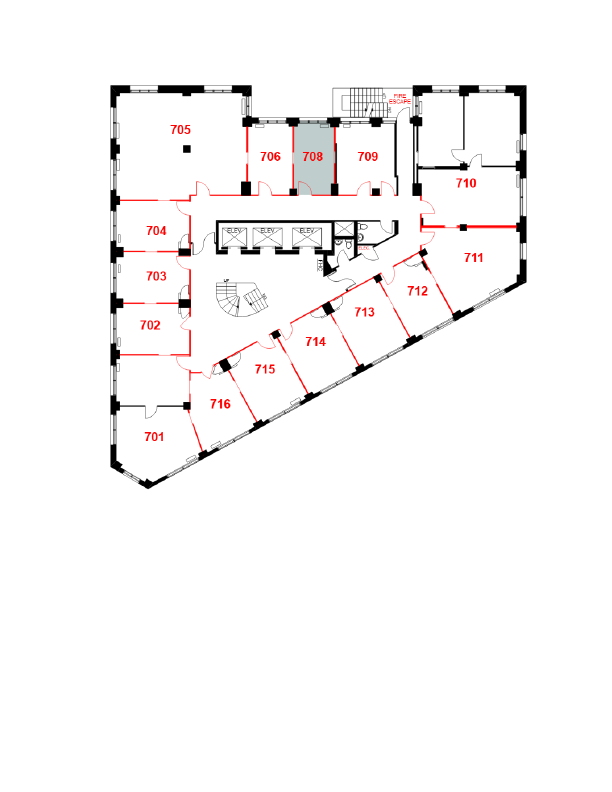 708 - 207 West Hastings Street, Vancouver, BC floorplan
